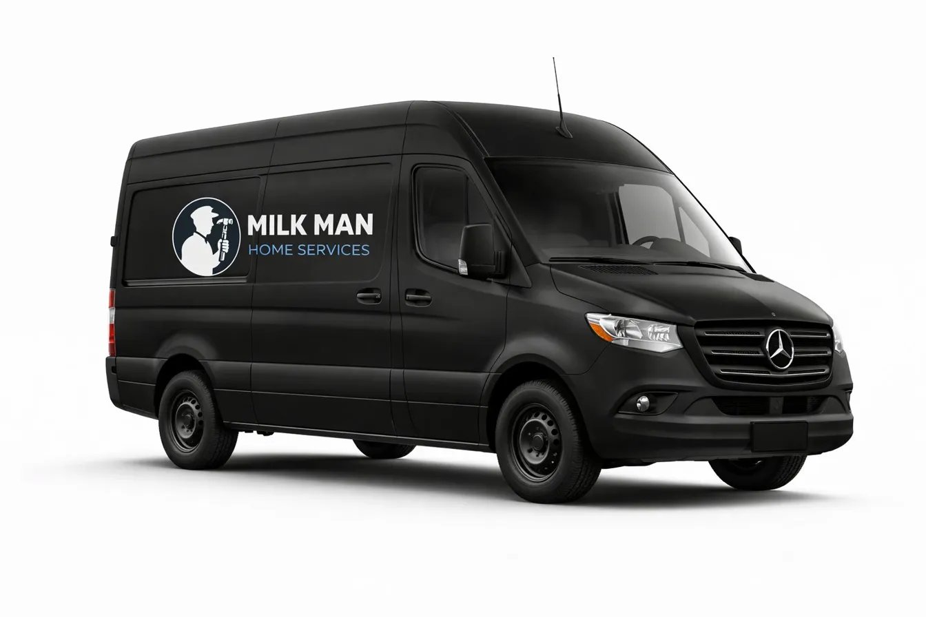 Milk Man Home Services van San Diego
